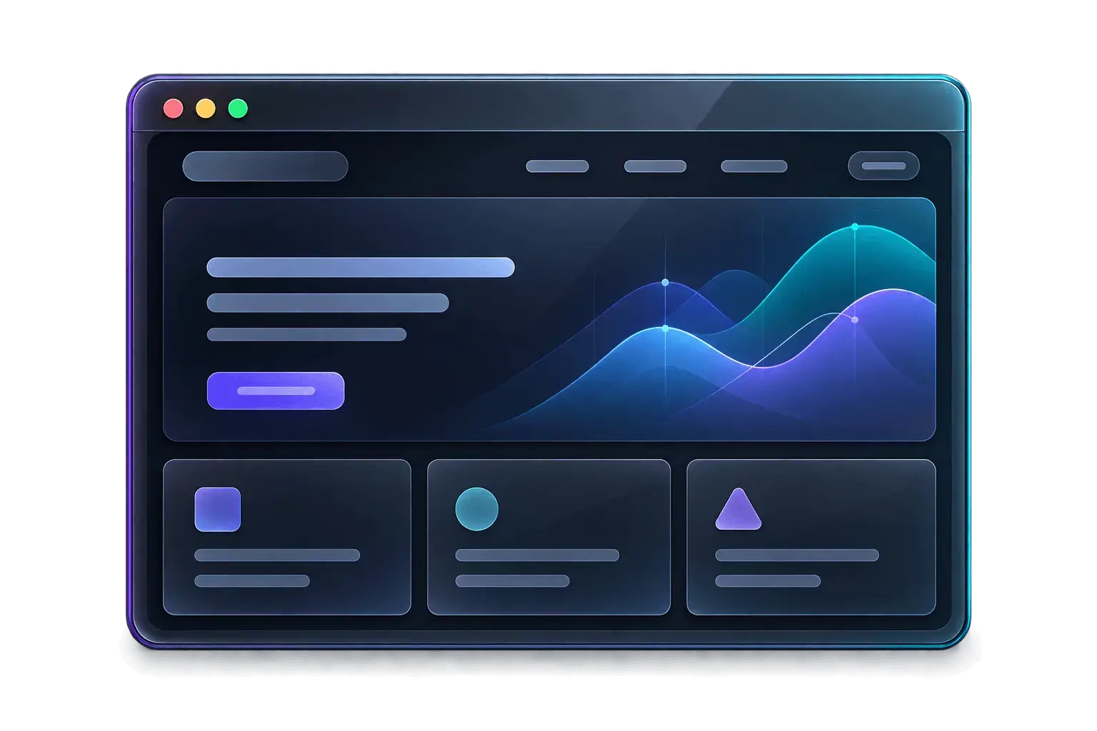Representación de un sitio web profesional con diseño adaptable y estructura optimizada